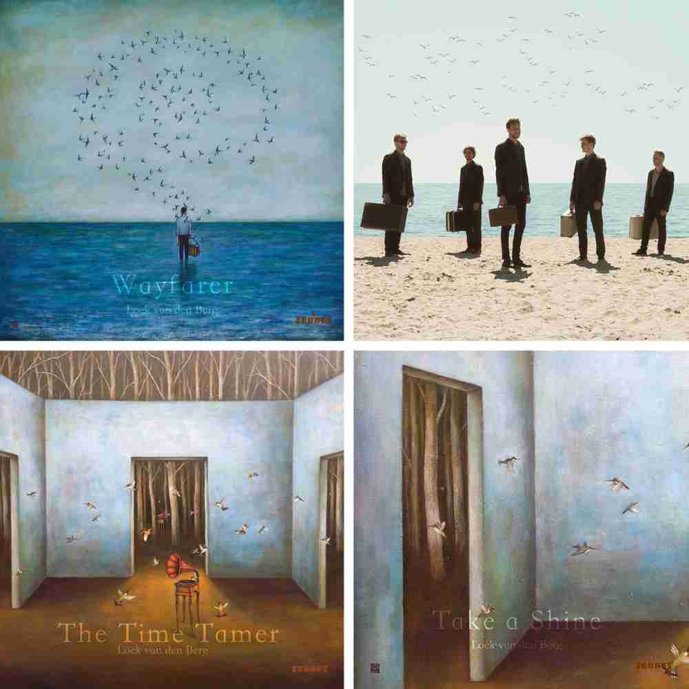 Duy Huynh licensed artwork for the Loek van den Berg Quintet